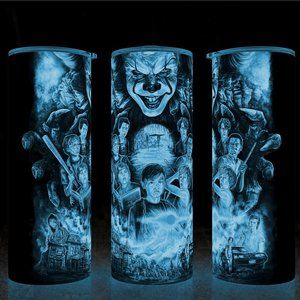 IT Pennywise Glow in the Dark Tumbler 20oz